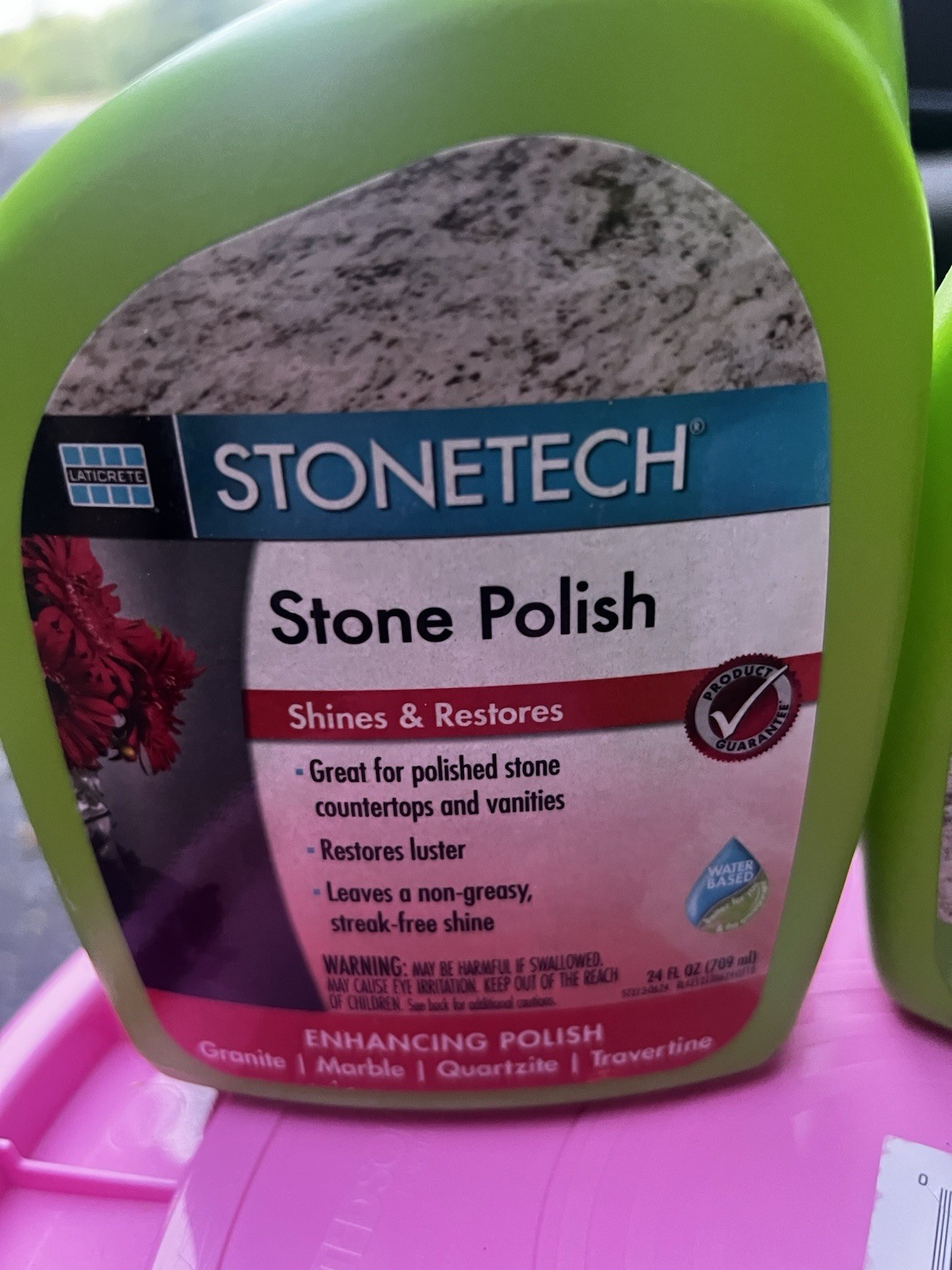 Stone Tech Bundle Polish,Revitalizer & Sealer For Granite,marble,stone