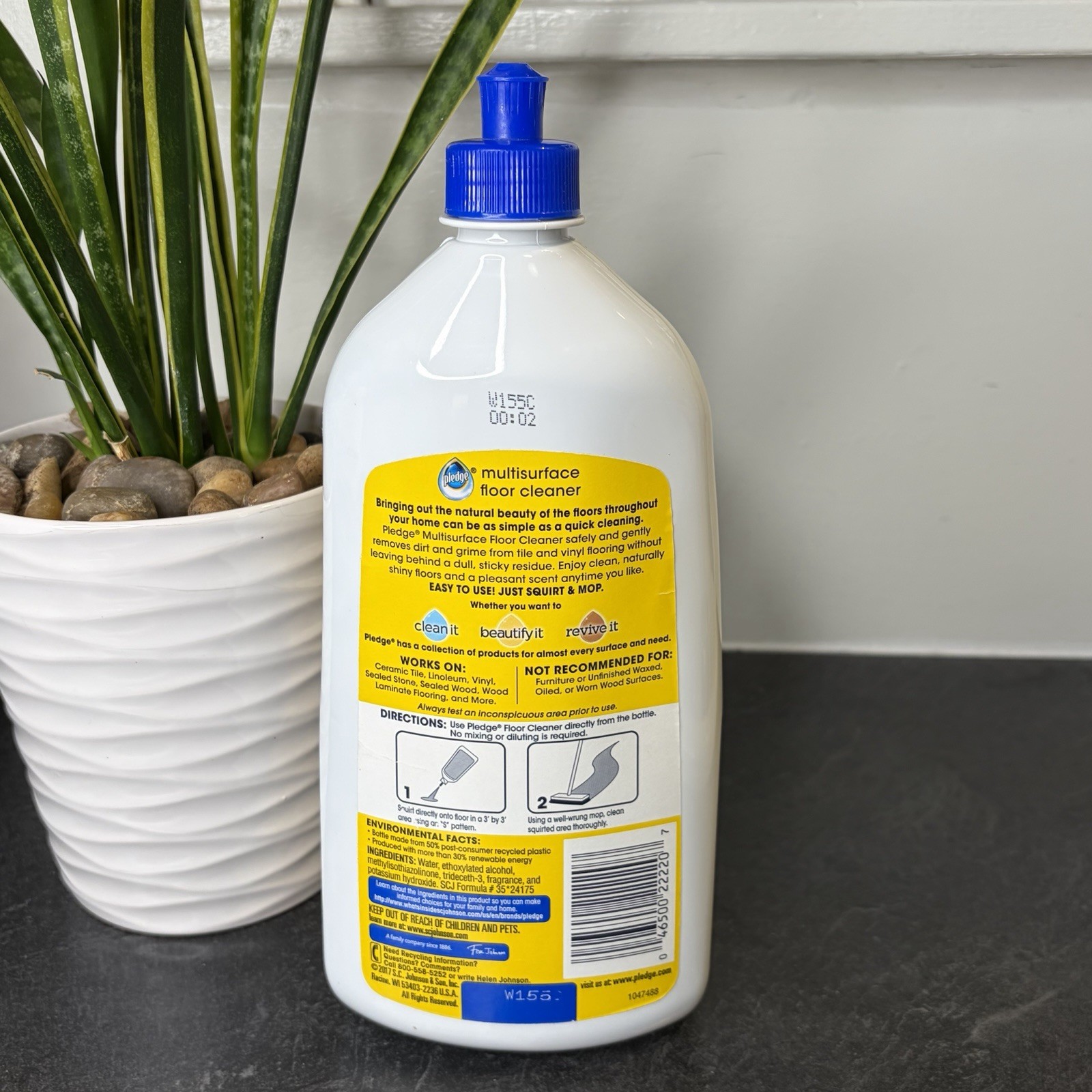 NEW Pledge Clean It Multisurface Floor Cleaner Rainshower 27 fl oz