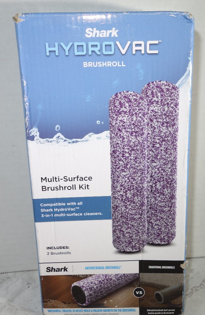 OEM Shark HydroVac 2 pack Brush Roller Bar Brushroll for WD100 WD101 WD200 WD201