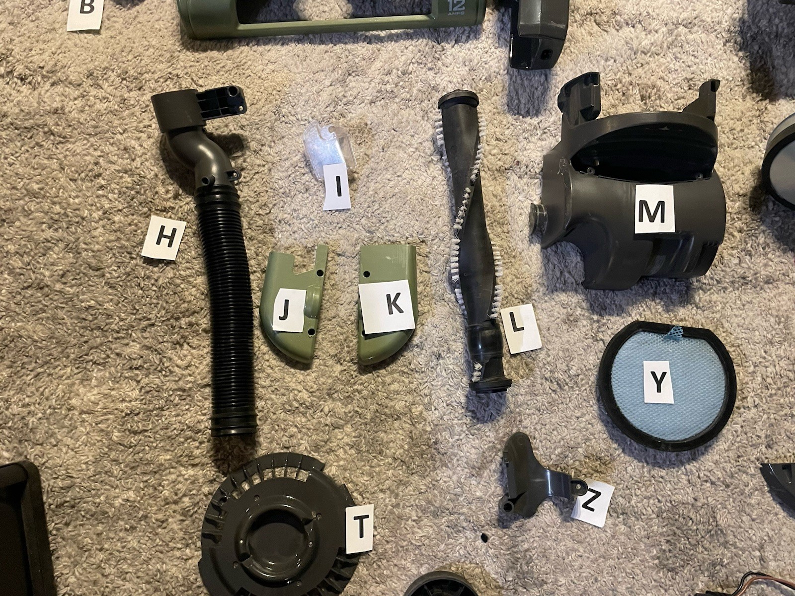 Hoover UH70120 Windtunnel Vacuum Cleaner REPLACEMENT PARTS – Different Listings