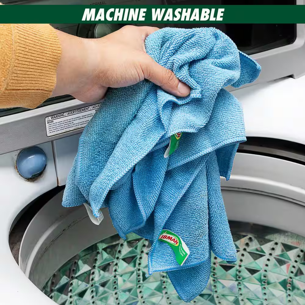 14 In. X 14 In. All-Purpose Microfiber Cloth Towels (48-Pack)