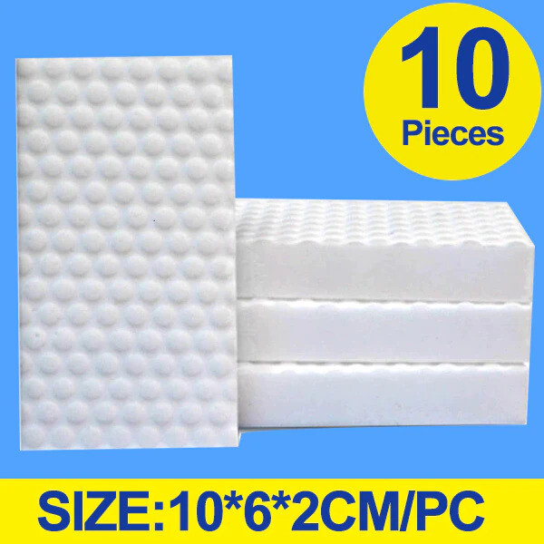 High Density Sponge Eraser Melamine Cleaner Upgraded Version Double Compressed