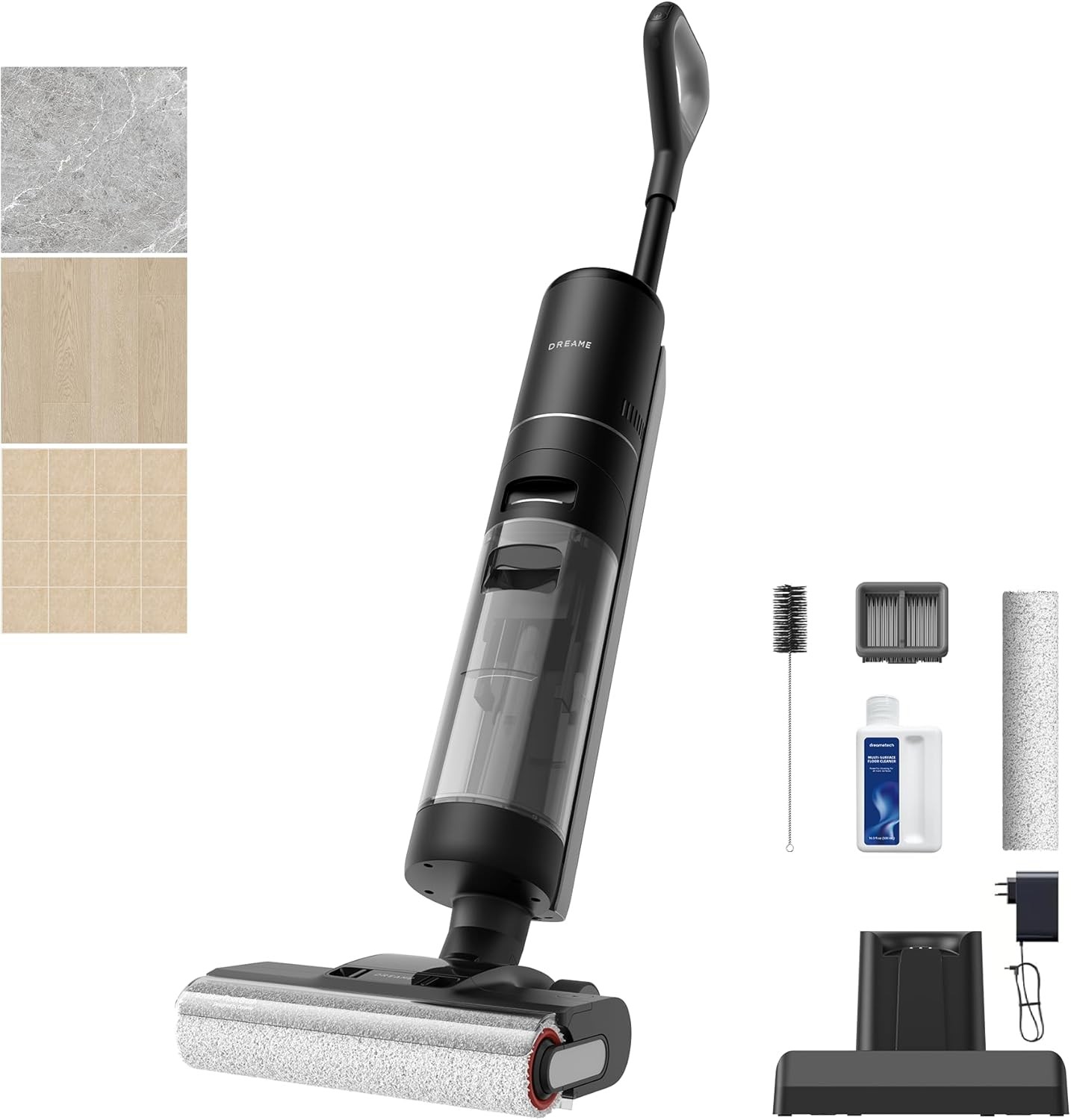 G10 Pro Wet Dry Vacuum Cleaner, Mop All in One with Auto Black
