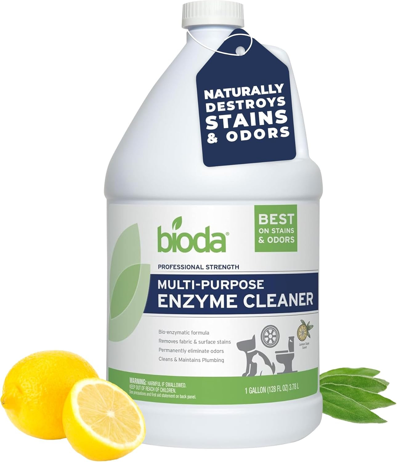 Bioda Multi-Purpose Probiotic Enzyme Cleaner and Deodorizer | Professional Stren