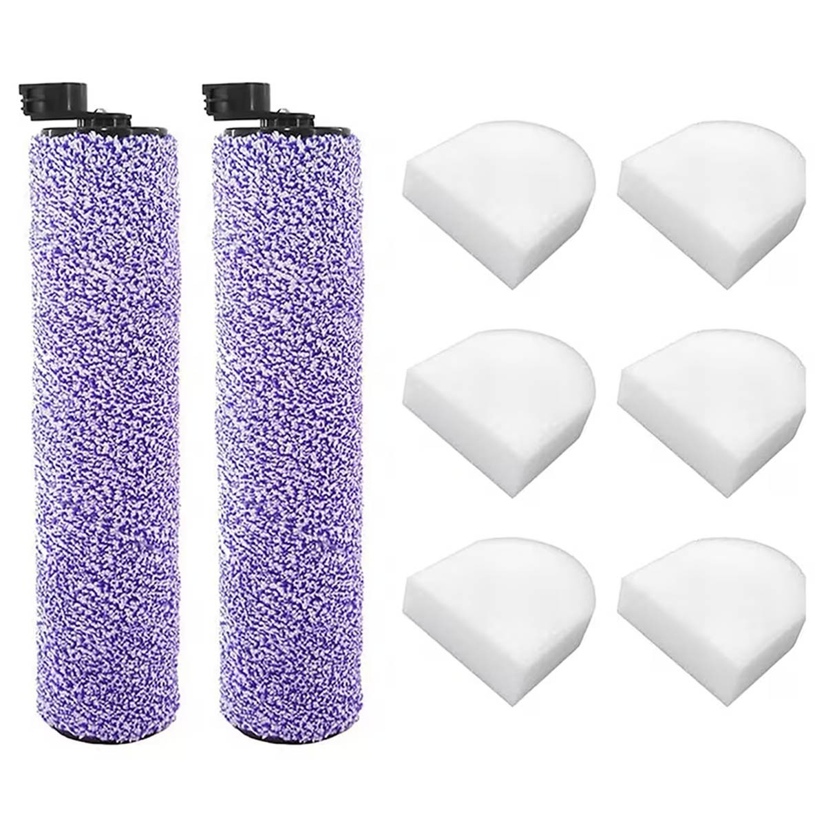 HydroVac Replacement Brush Roller Filter kit for Shark AW261 WD261 WD101 AW302