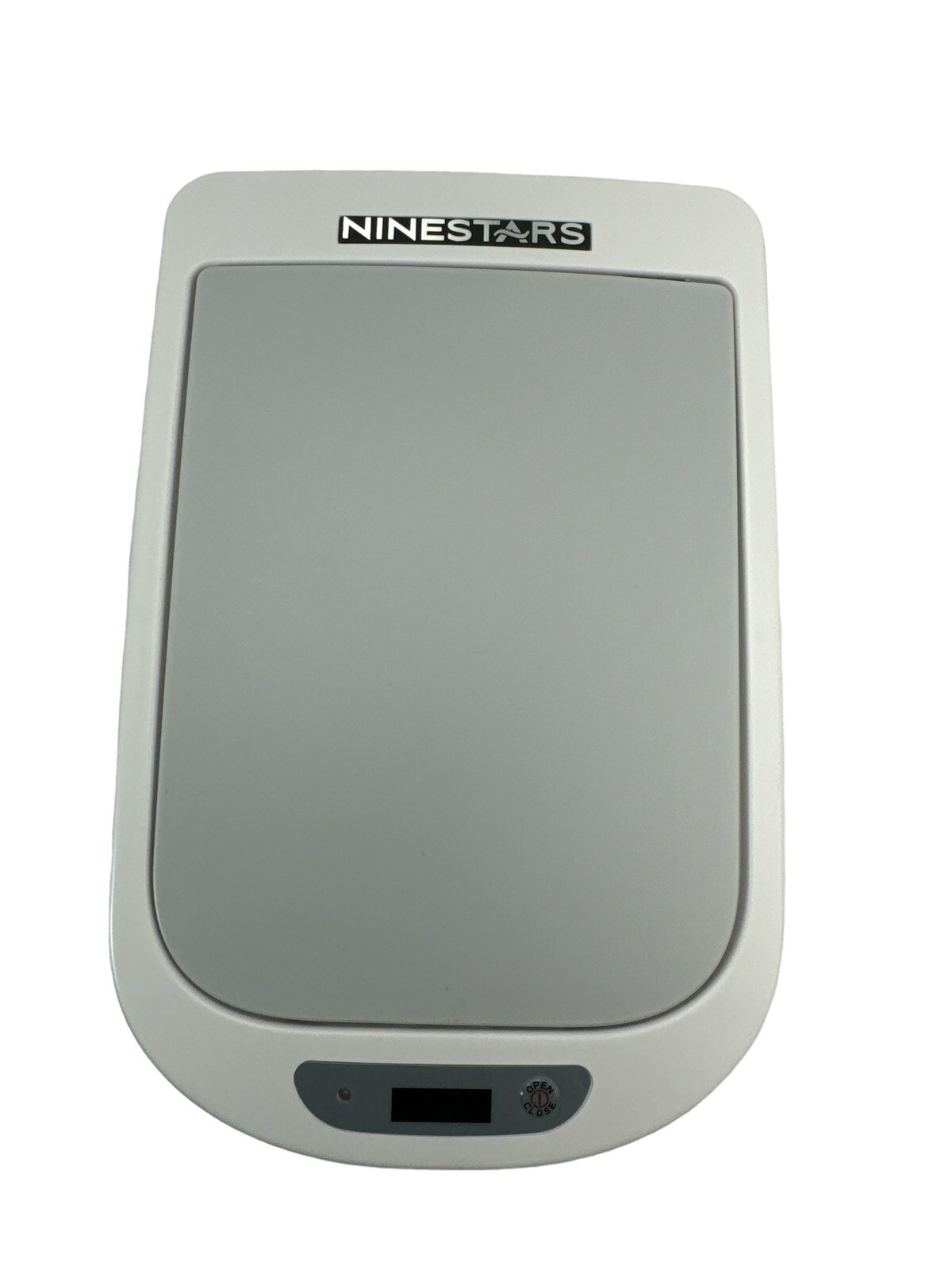 Automatic Motion Sensing Trash Garbage Can White 1.8 Gal Nine Star (OB)
