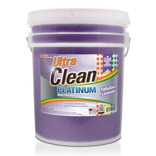 Ultra Clean Platinum Multipurpose Cleaner Lavender Non-Abrasive 5 Gallon