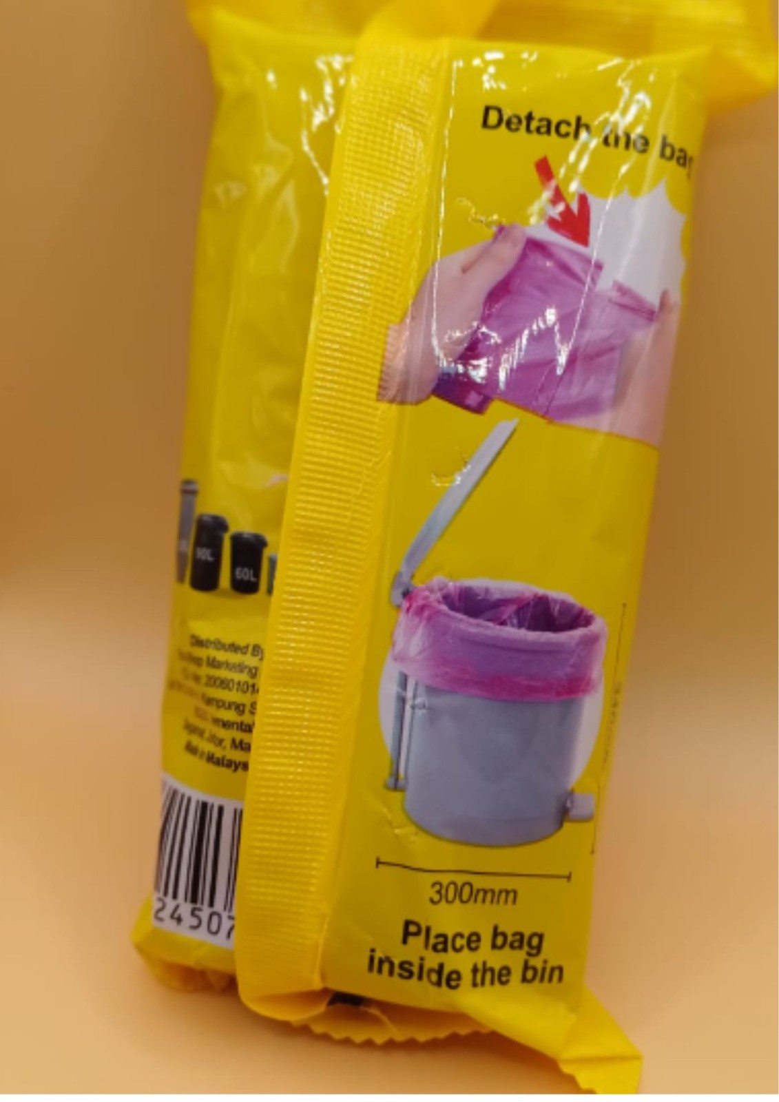 CASA SCENTED GARBAGE BAGS – 25 LITER (5 ROLLS, MIXED SCENTS)-FREE SHIPPING