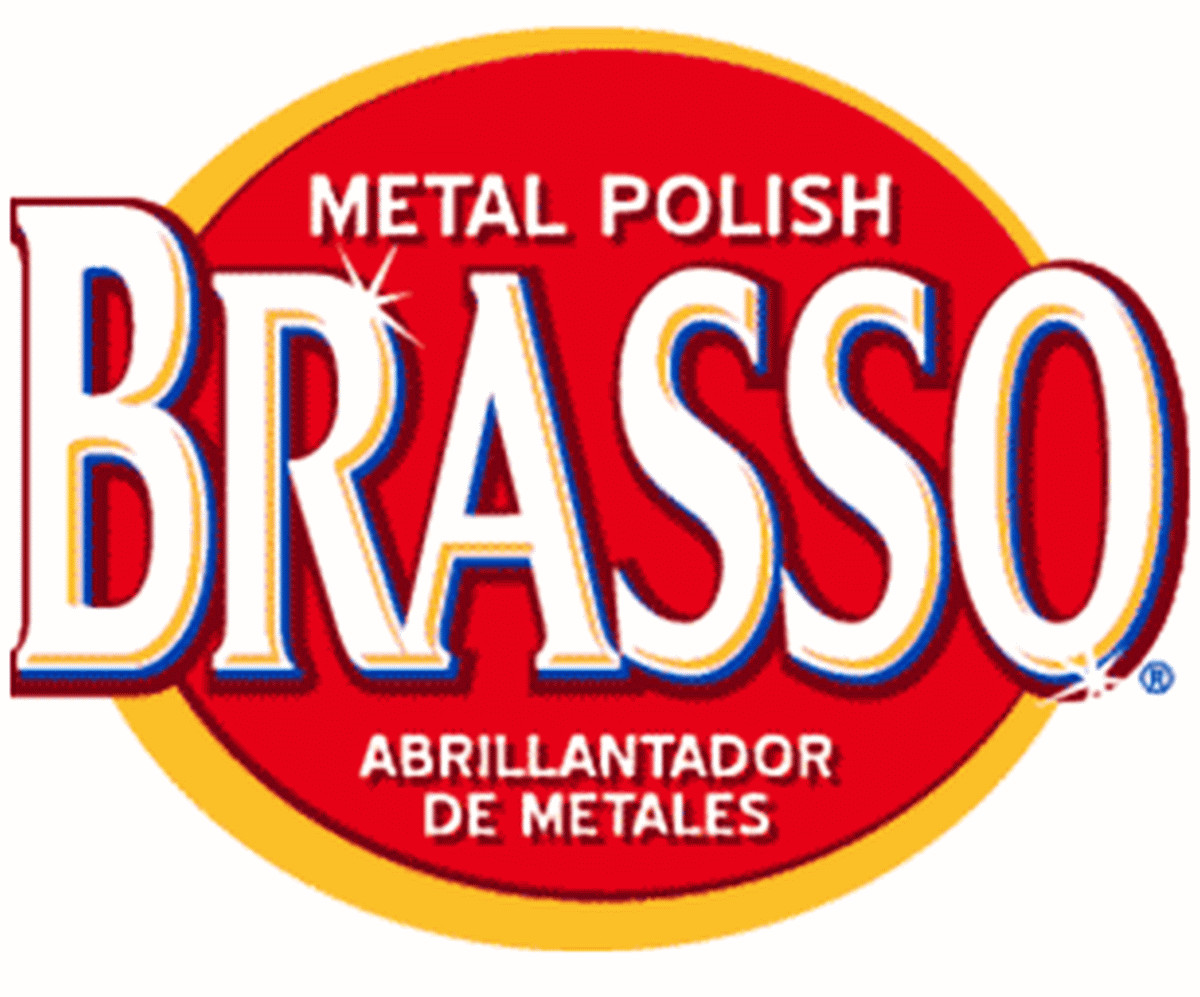 BRASSO Metal Polish Cleaner brass copper stainless chrome aluminum pewter 76523