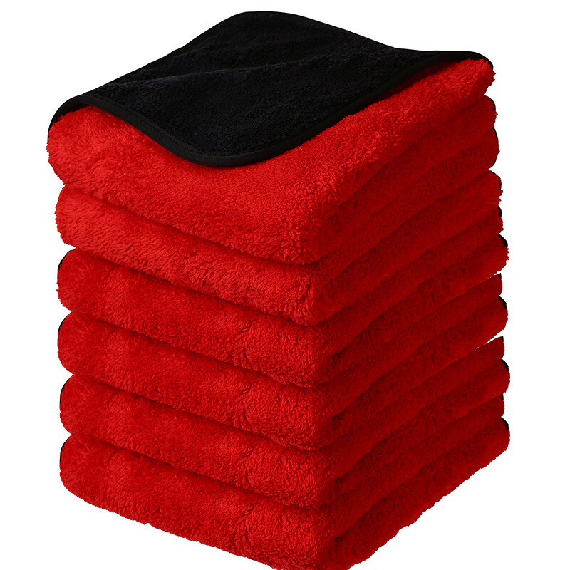 1200GSM Ultra Plush Microfiber Cleaning Towels Professional Wash Drying 120 Pcs