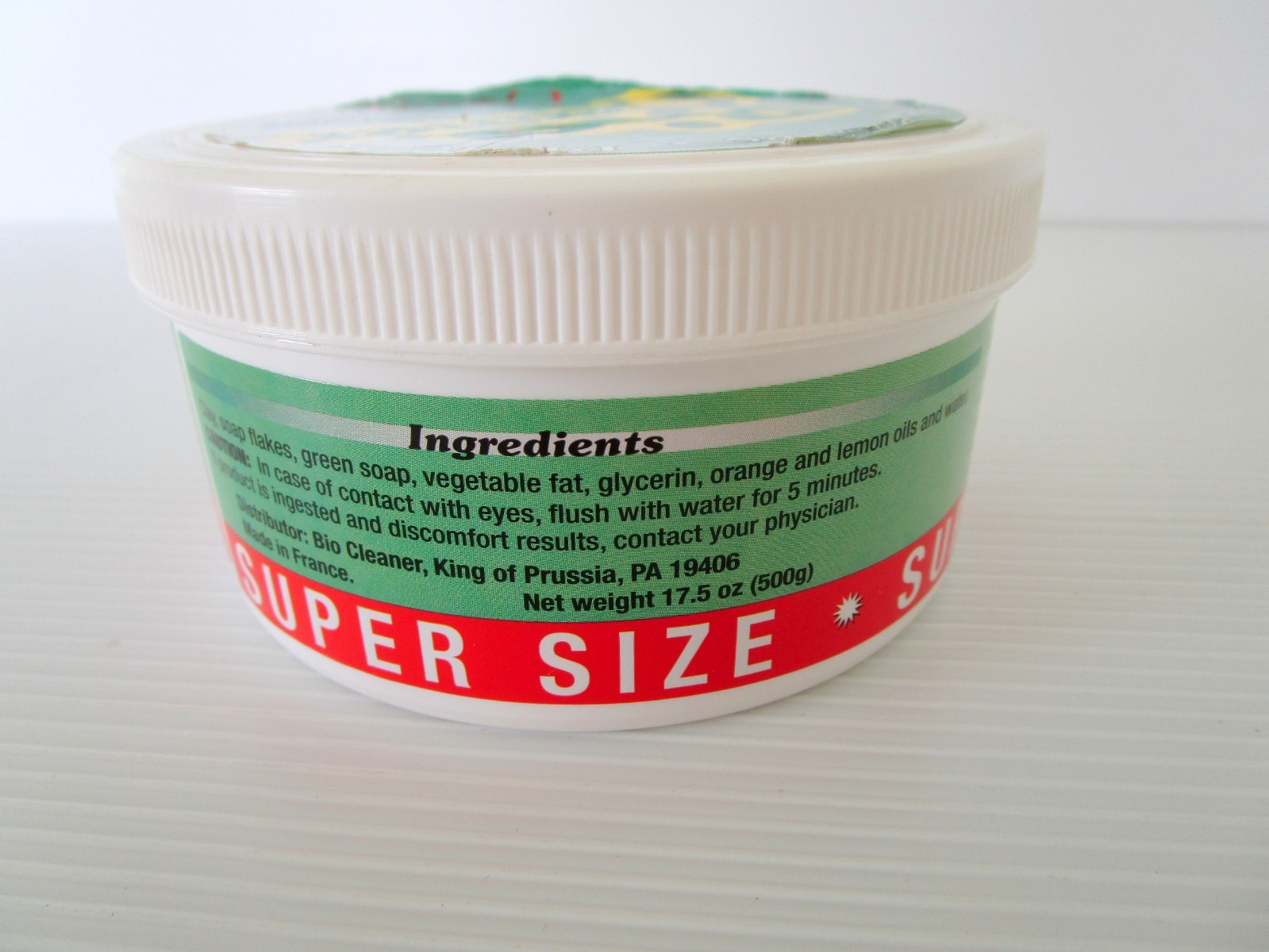 Bio Cleaner Citrus Clay Stone Multi Purpose Cleaner 17.5 oz Super Size Natural