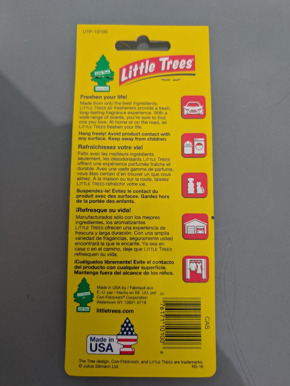 Little Trees Hanging Car & Home Air Freshener Ocean Mist 24 Packs