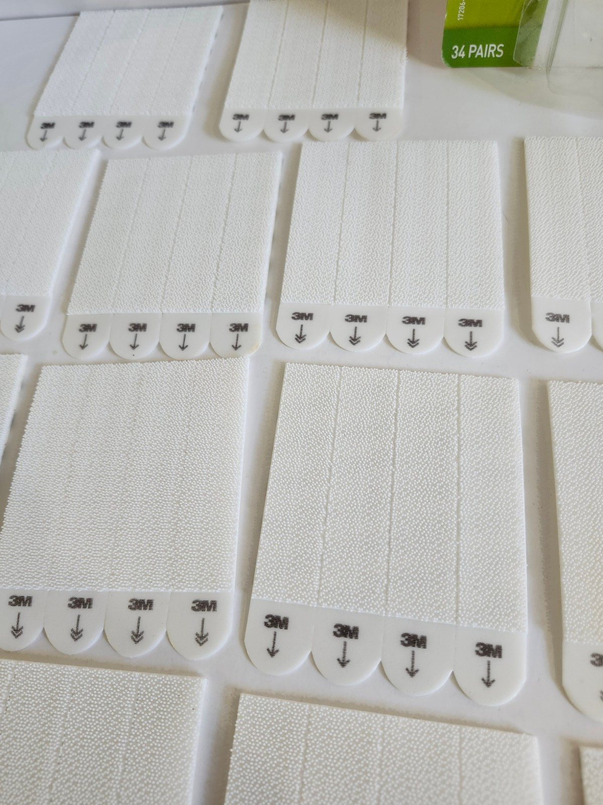 16lb Large 3M Command Picture Hanging Strips 68 Pairs (136 Strips) Damage-Free
