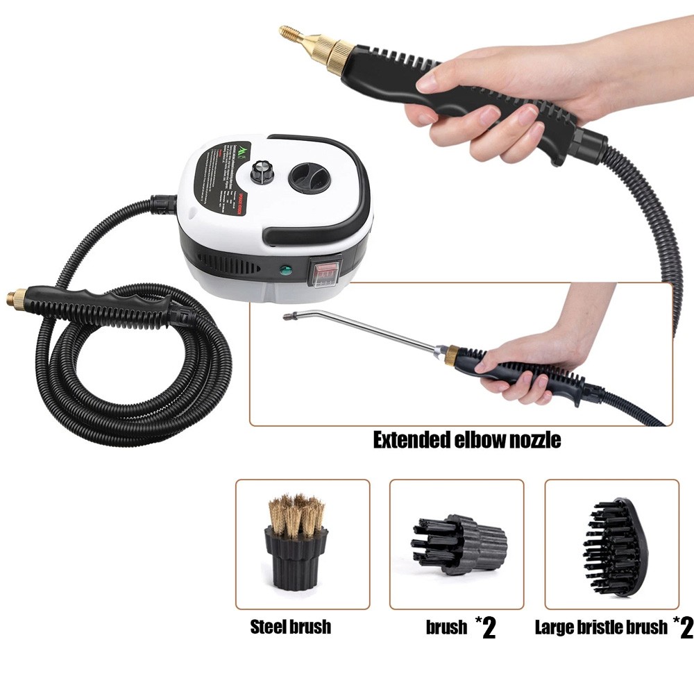 2500W Handheld Steam Cleaner Car Detailing Cleaning Machine Vehicle Auto Washer