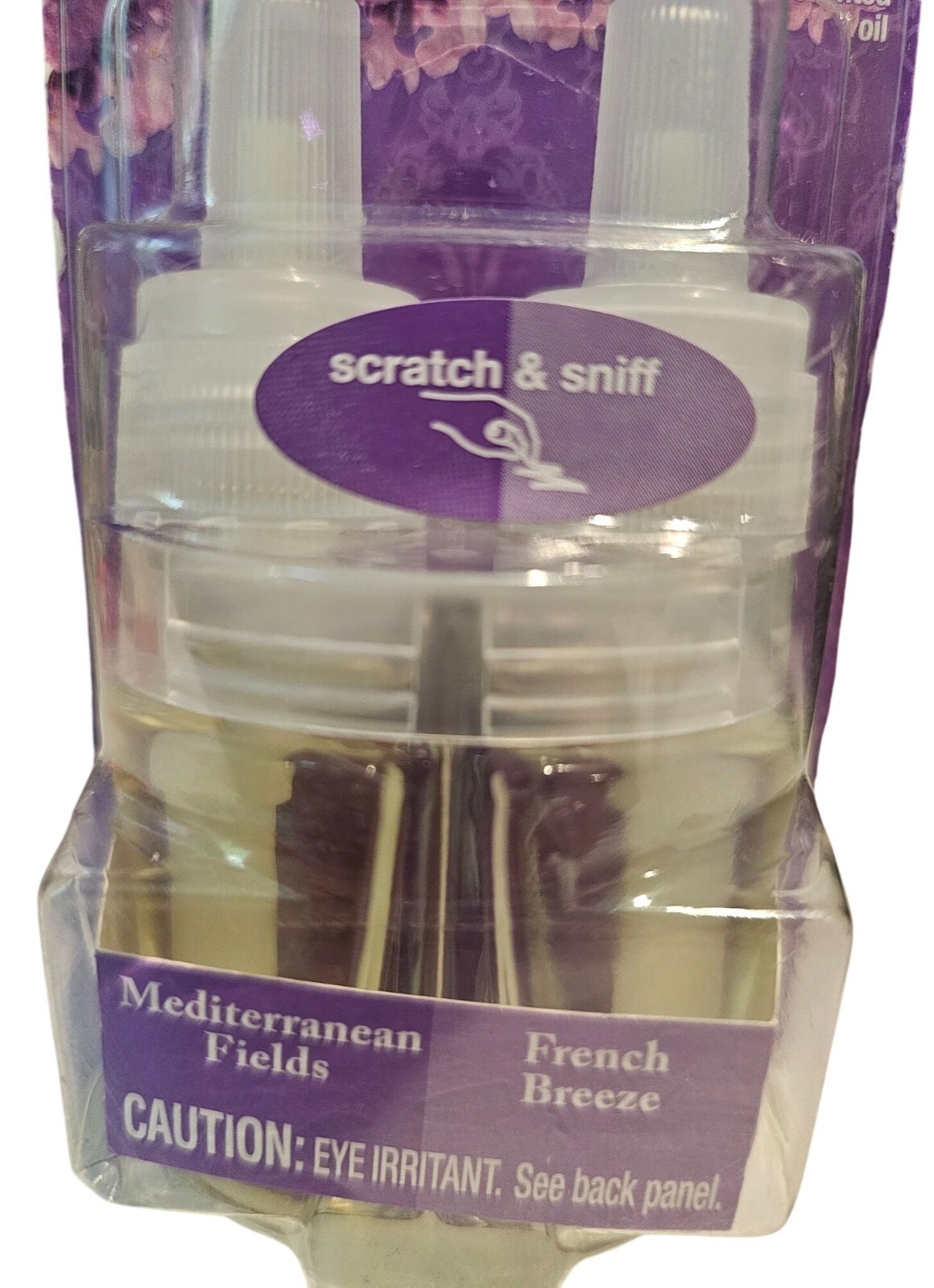 Febreze Mediterranean Lavender Plug Noticeables Scented Oil Refills NEW Scents