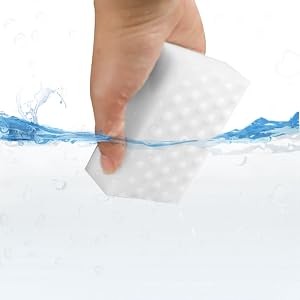Magic Sponges Eraser,10 Pack Melamine Sponge in Bulk,2X Density,Easy to Use |