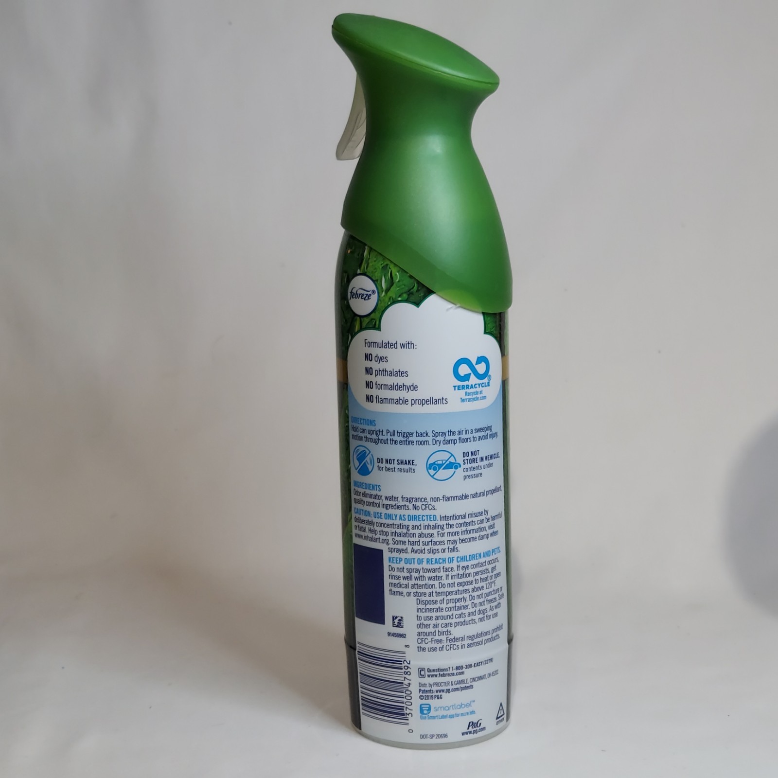 AIR/FOREST Febreze Air Refresher Mist Spray 8.8 oz Bergamot, Aloe Flower, Musk