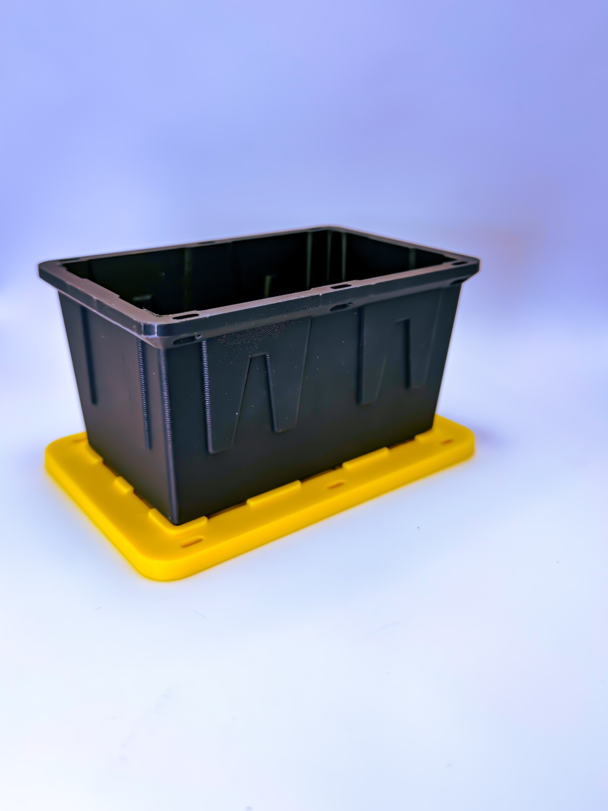 Tiny Heavy-Duty Storage Bins with Lid – Pack of 3 | Stackable Organizer Containe