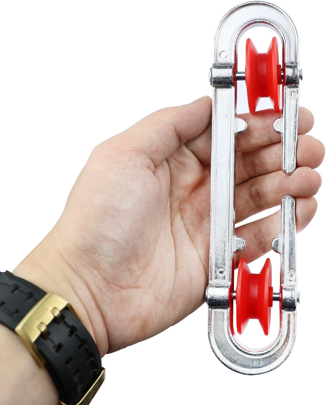 2 Pack Clothesline Spreader，Plastic Aluminum Clothesline Separator Spreader P…