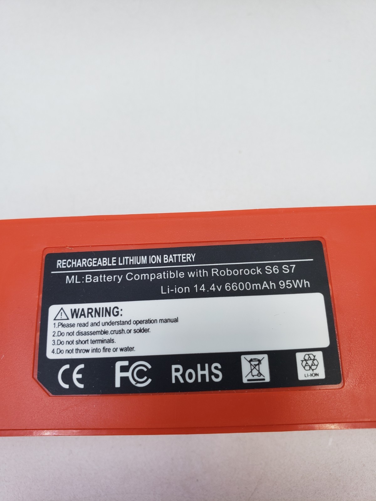 “U Get 2” Roborock S6 Battery – for Roborock S7 Battery – Replacement Battery