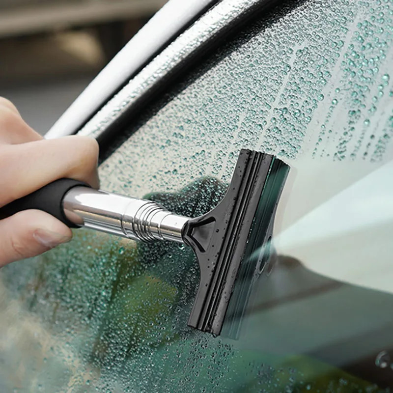 Car Rearview Mirror Wiper Cleaning Tool Auto Glass Mist Cleaner Scraper Car Acce
