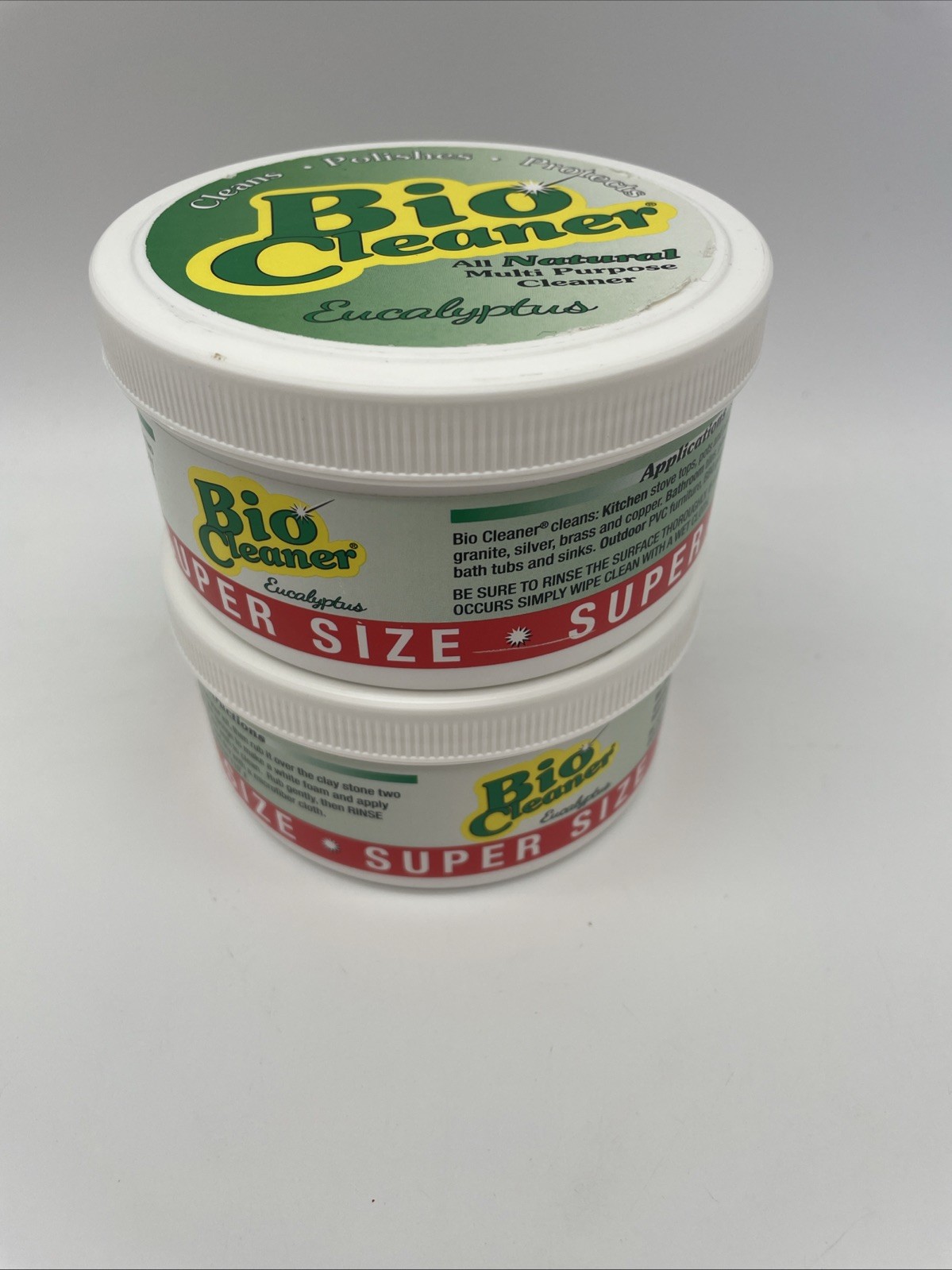 Bio Cleaner Natural Multi-Purpose Cleaner 17.5 oz Super Eucalyptus Lot Of TWO