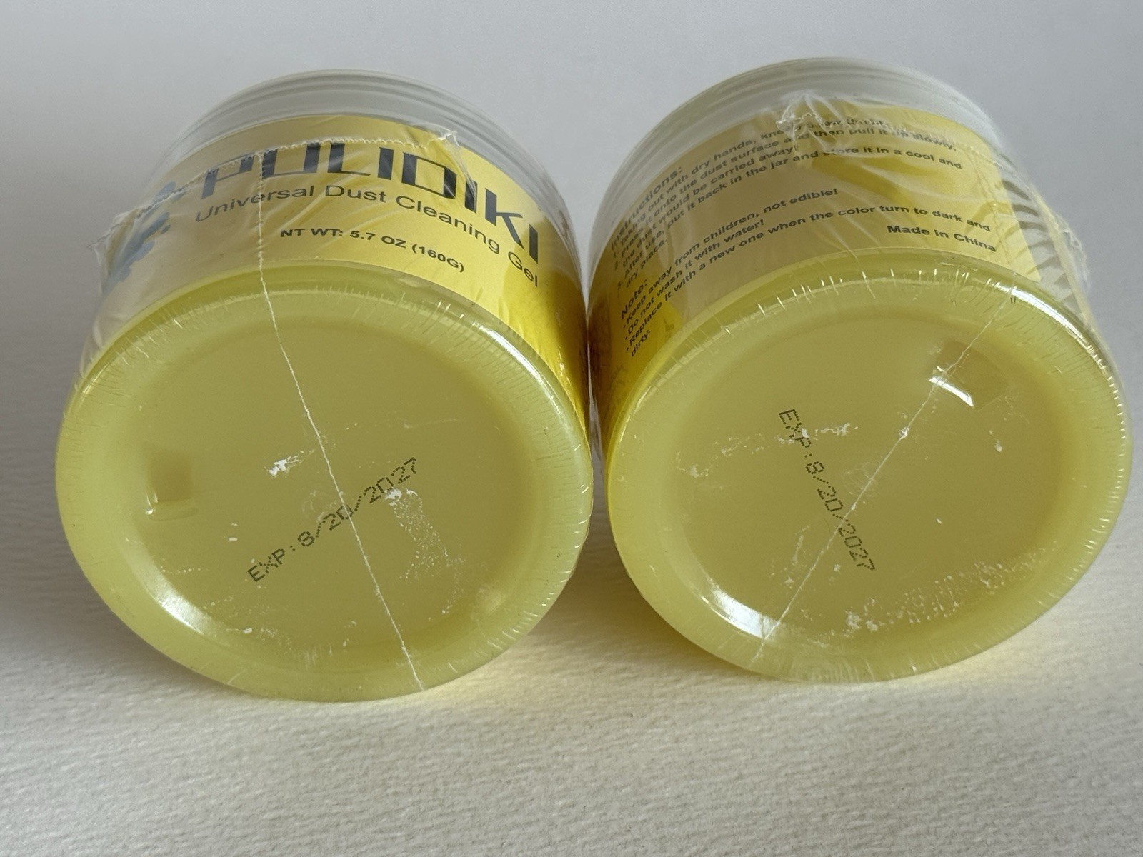 (2 PACK) Pulidiki Universal Dust Cleaning Gel for Car & Keyboard..Expire:08/2027