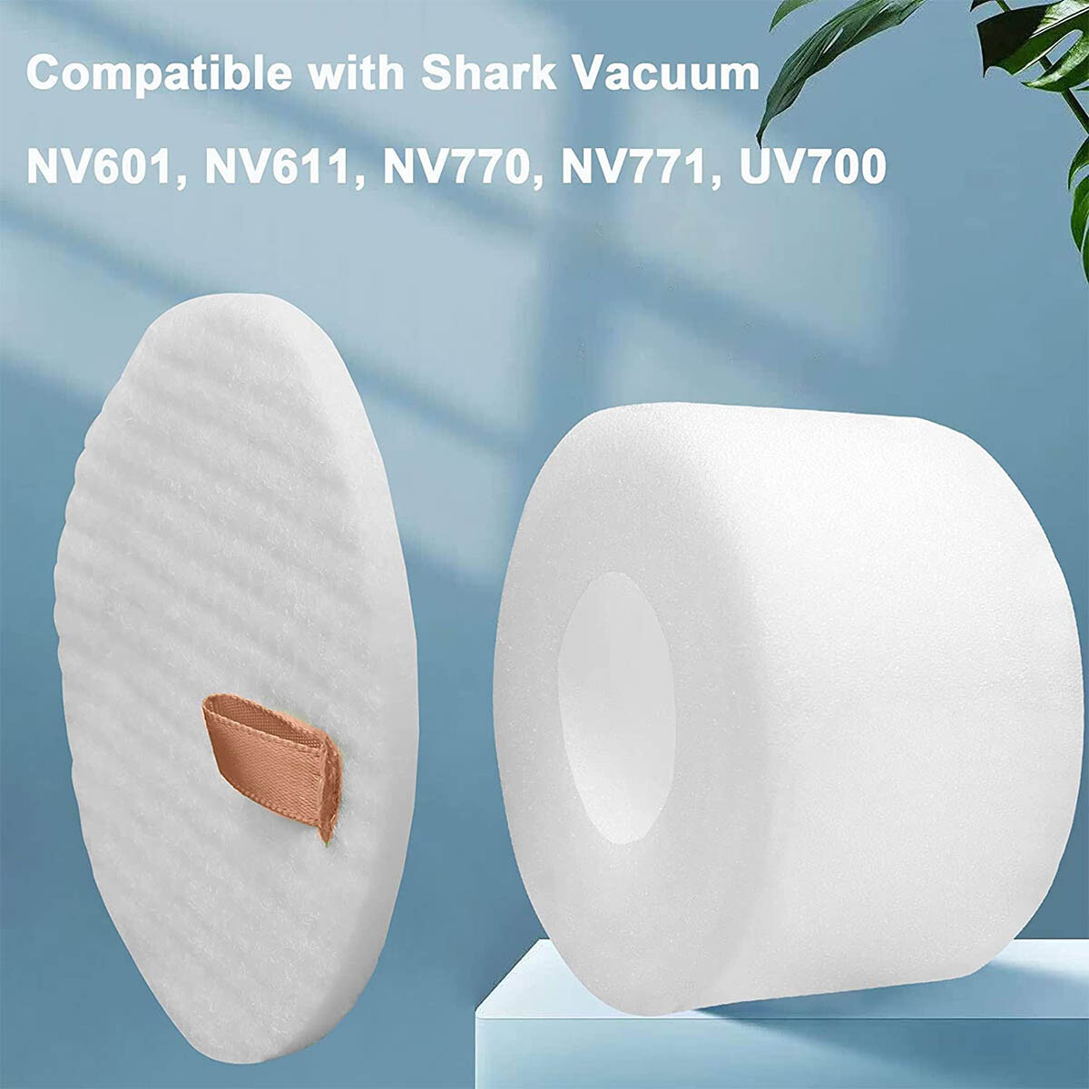 Filter Replacement for Shark NV601 UV700 ZU701 Vacuum Cleaner # XFF600 & XHF600