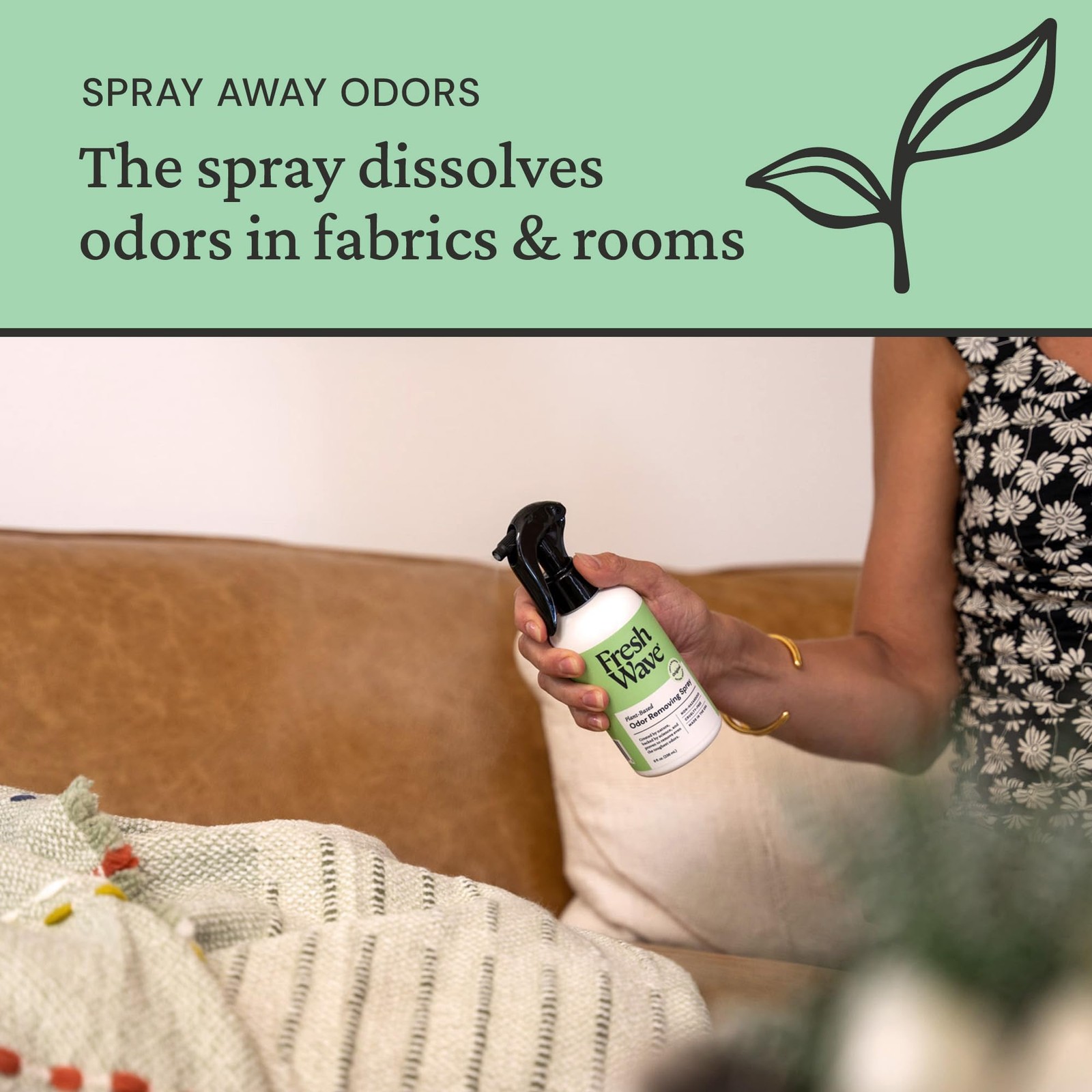 Fresh Wave Spray Natural 8.0 oz (Pack of 6)
