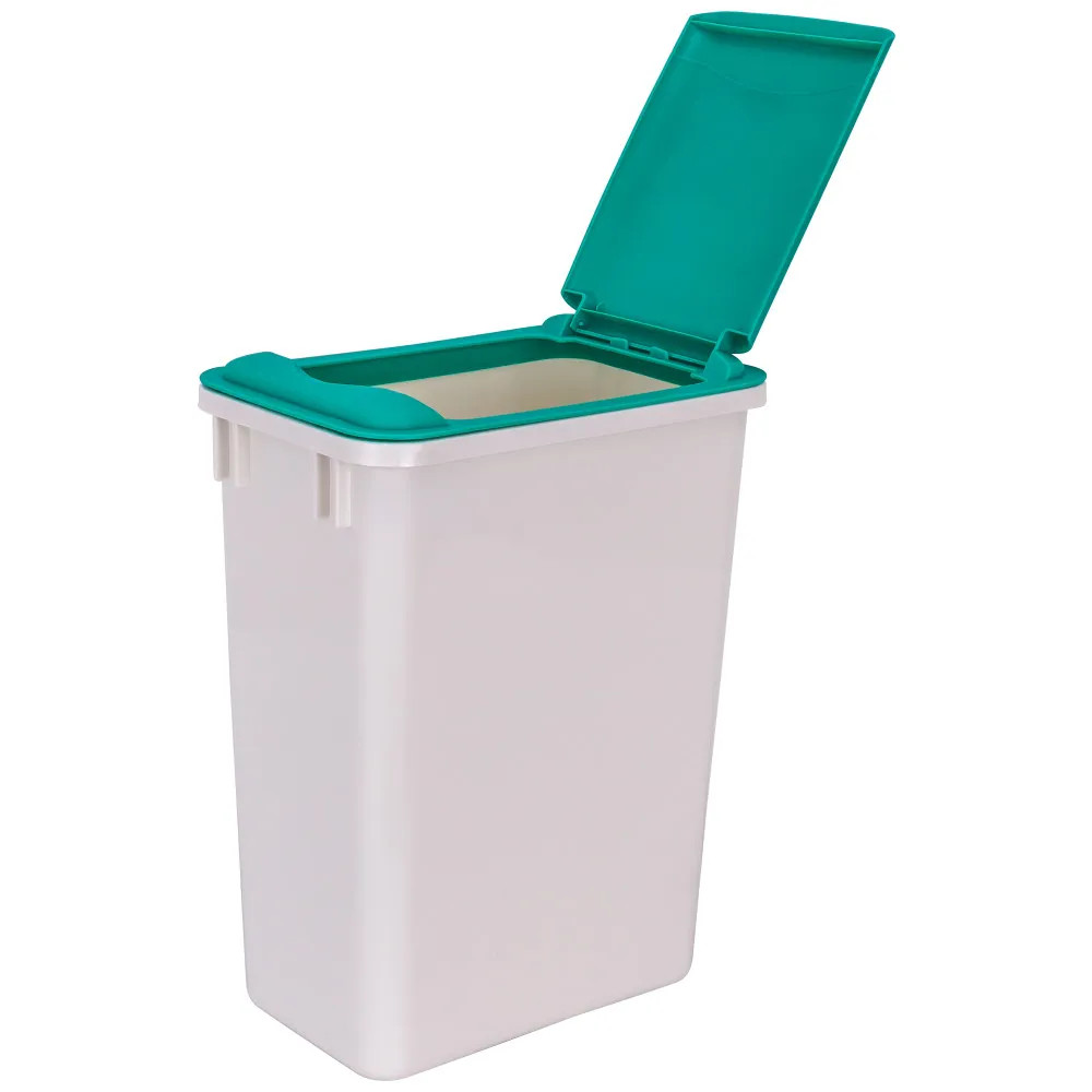 Hardware Resources 35 Qt Plastic Waste Container, Green (Lid Only)