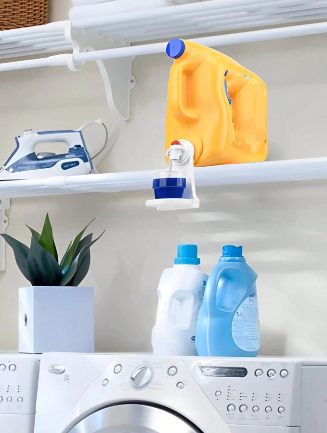 1Pcs Laundry Detergent Cup Holder – Foldable & No-Drip Design -NEW