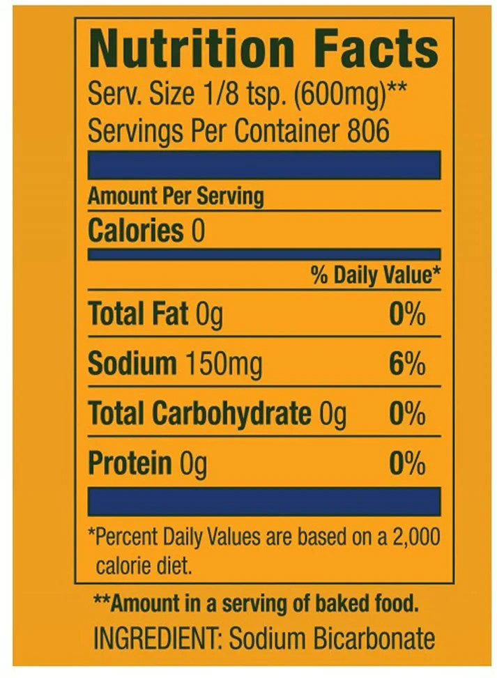 3 PACK Arm & Hammer Baking Soda, 1 Pound each FREE SHIPPING