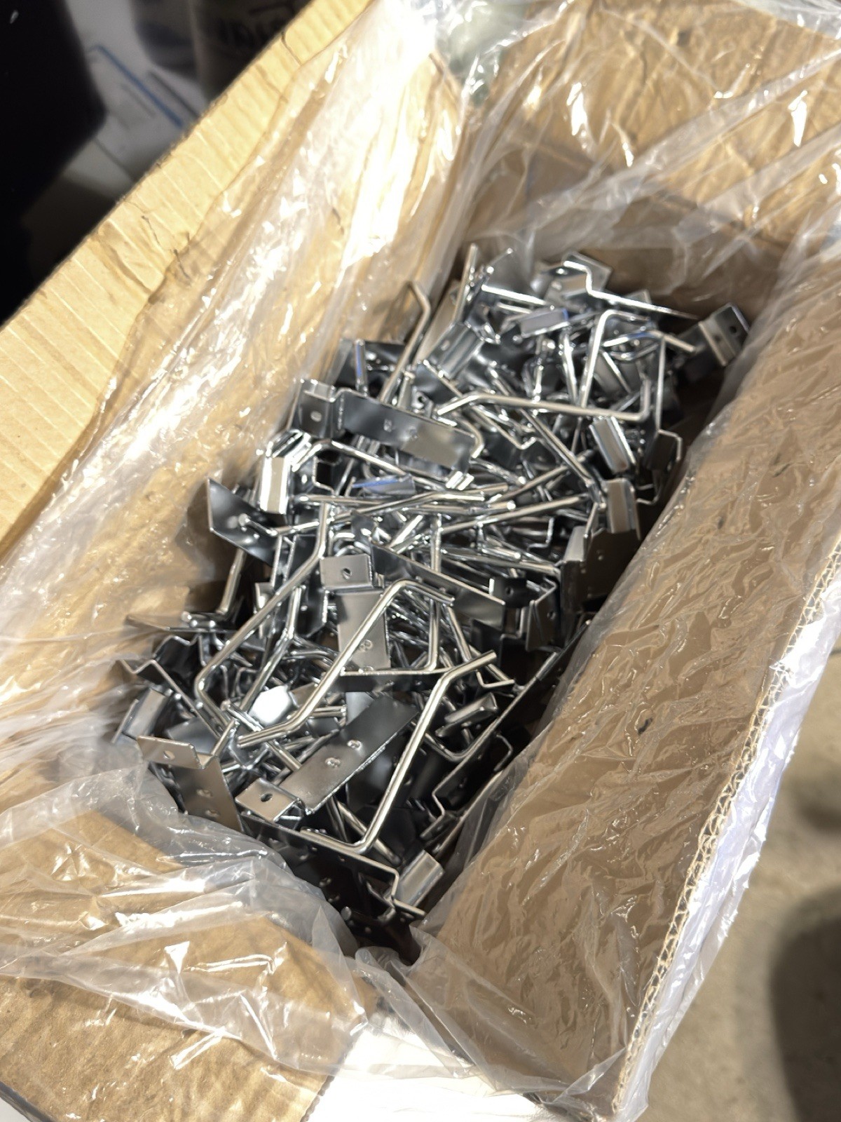 New Box Of Slat Wall Hangers 96 Total 10 Pounds 13 Ounces
