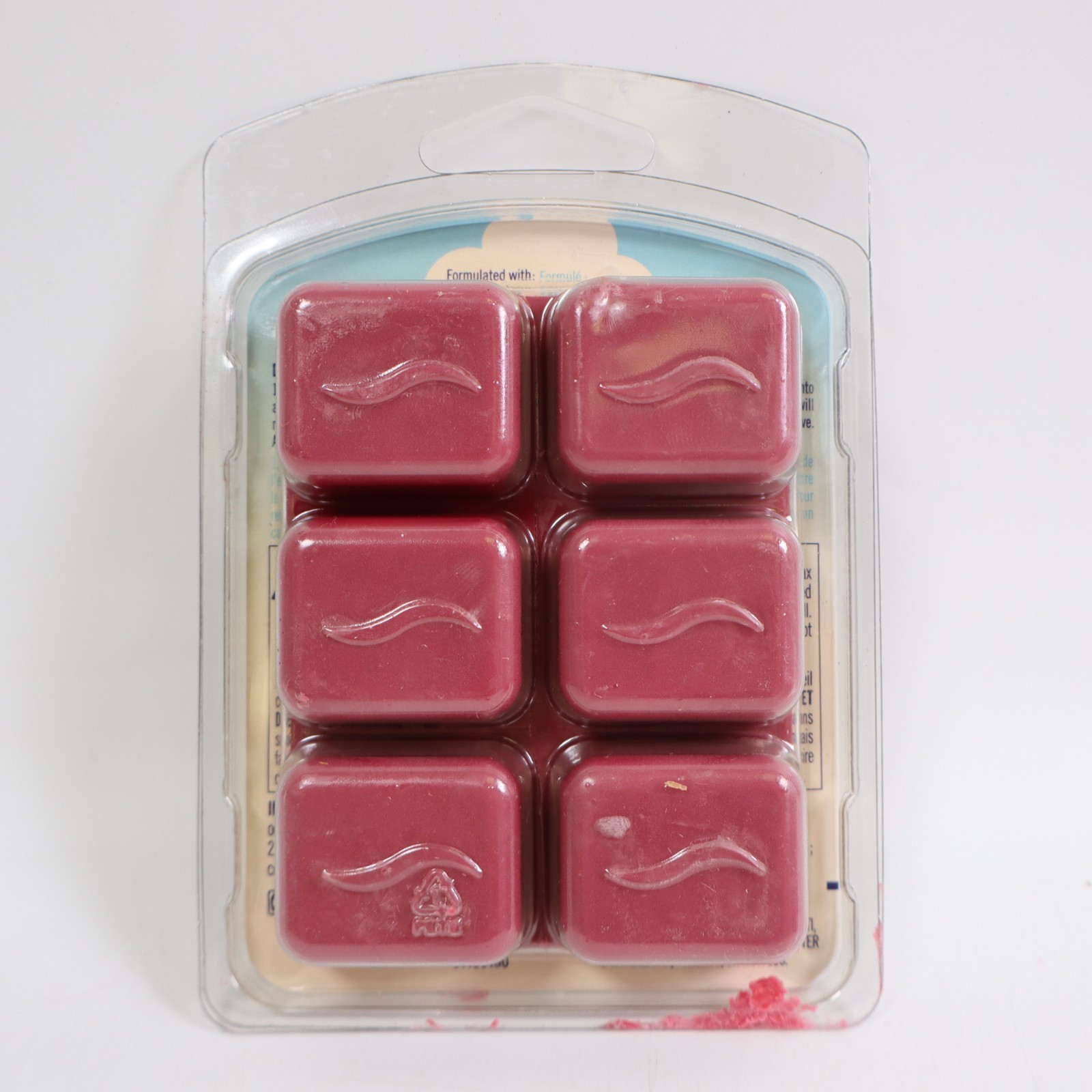 4 PACK Febreze Wax Holiday Melts 6 Each, 2 Pine + 2 Cranberry (24 Melts Total)