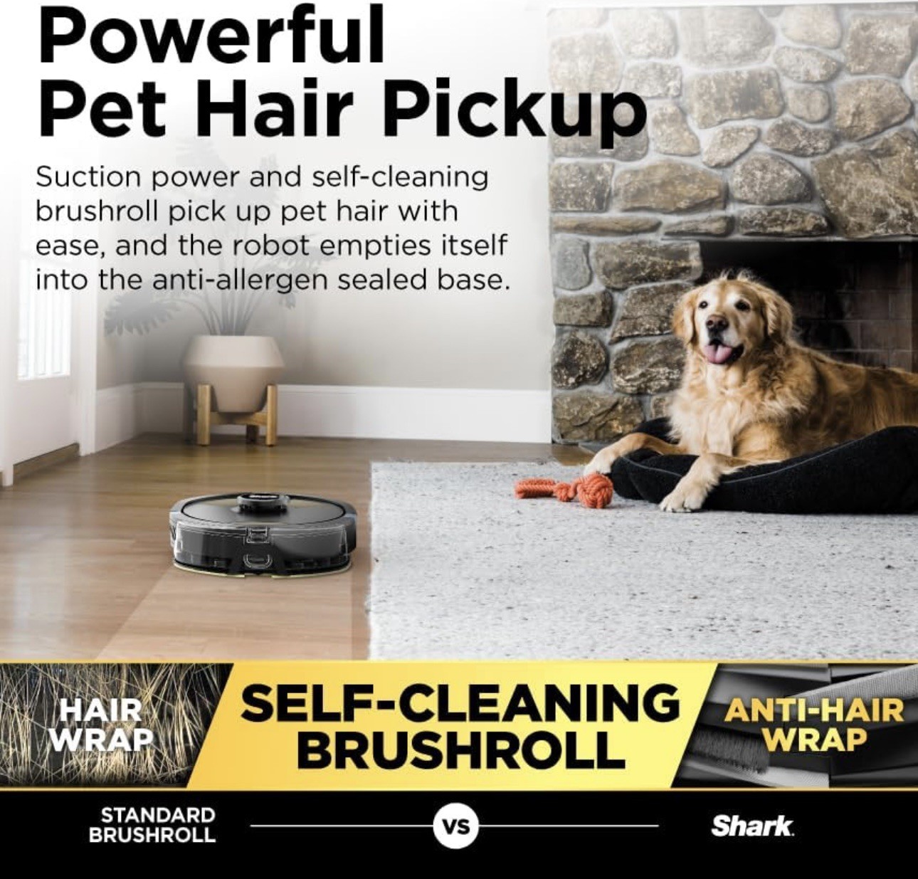 Shark – Matrix Plus 2-in-1 Robot Vacuum & Mop with Sonic Mopping, Matrix Clea…