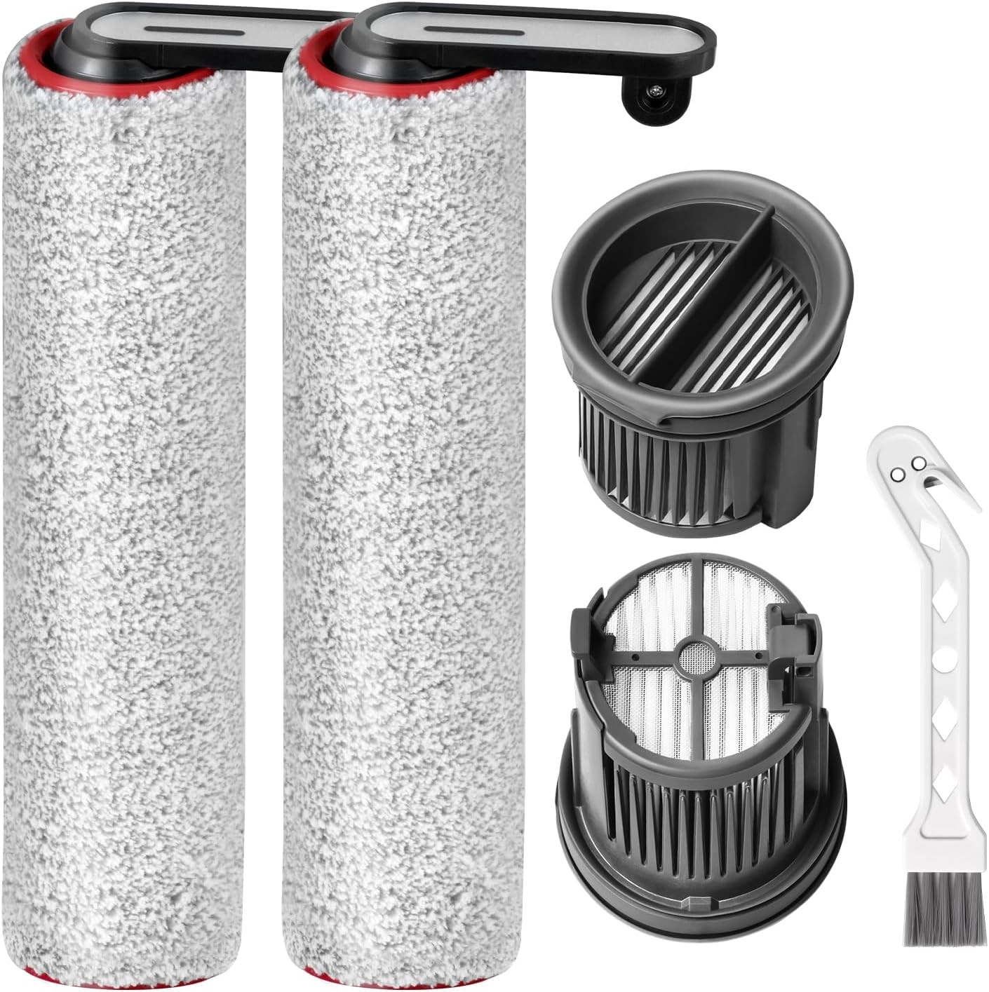 H14 Replacement Brush Rollers and Filter Kits Compatible with Dreame H14 H14