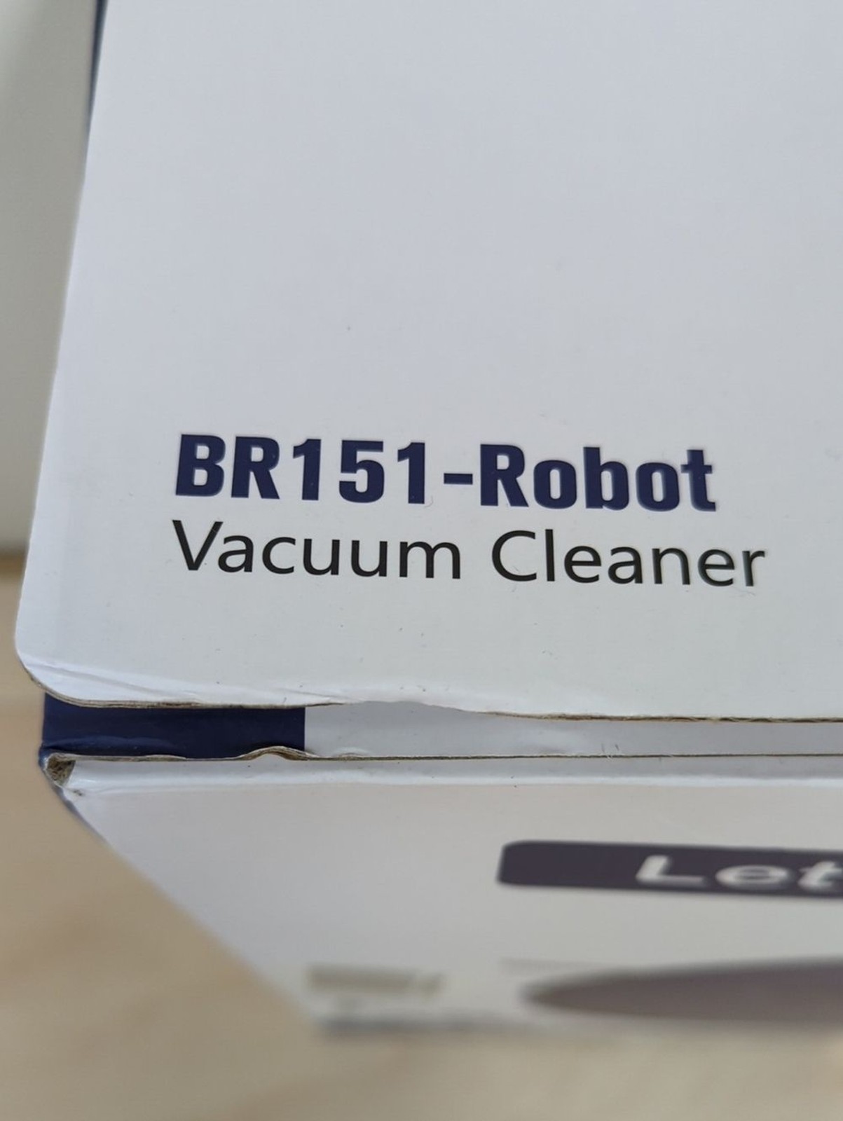 Robot Vacuum Mop Cleaner BR151 Blue