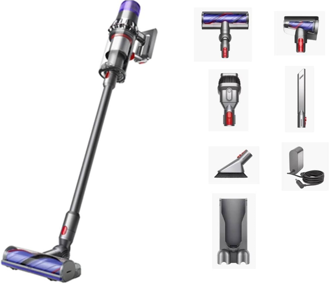 Dyson V11 Origin Cordless Vacuum, Nickel/Blue- Open Box