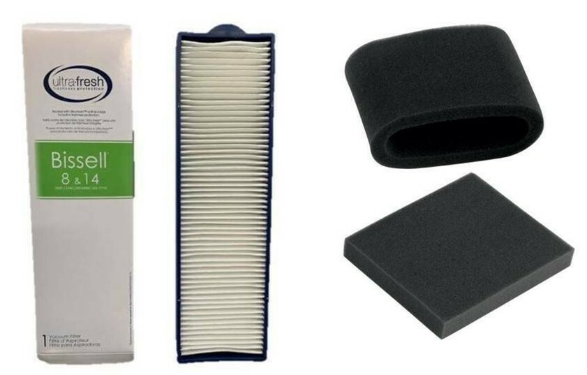 HEPA Style & Foam Filter for Bissell Lift Off Vacuum . Bissell Style 8&14