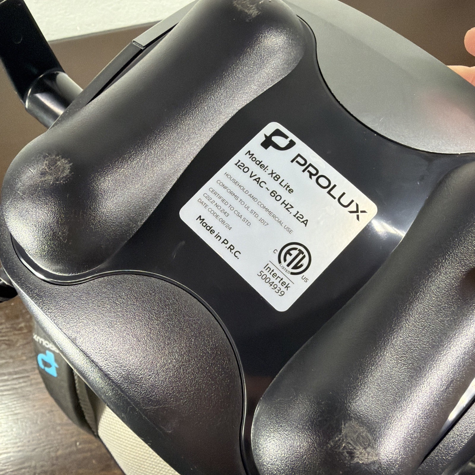 Prolux X8 Lite Backpack Vacuum HEPA Commercial Vacuum Only (READ)