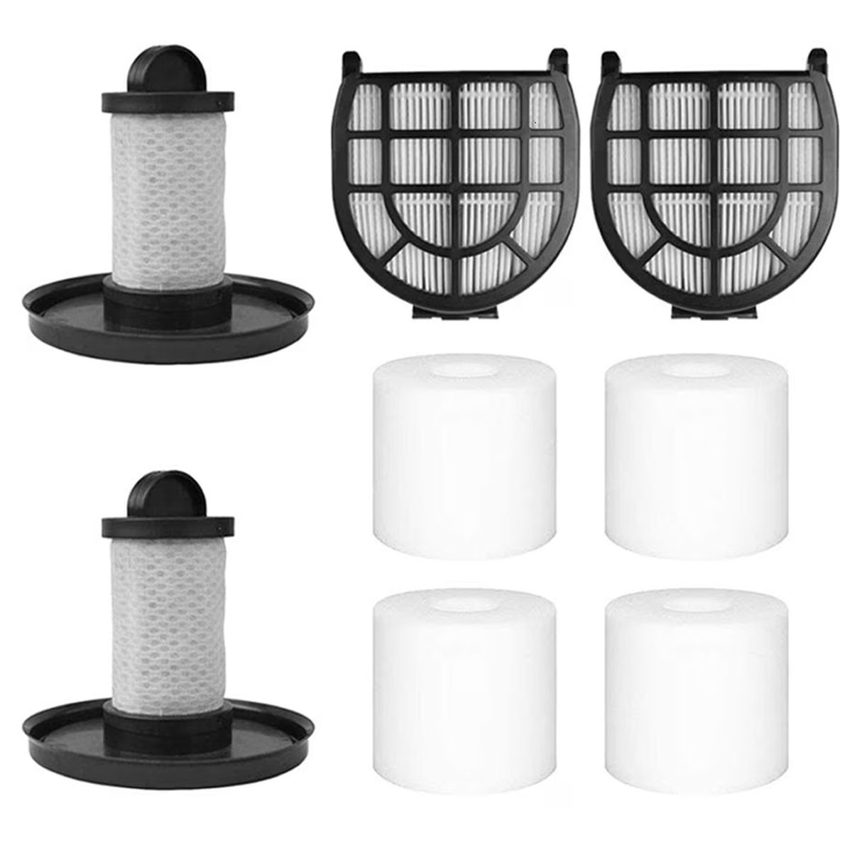 HEPA Foam Filters for Shark LZ600 LZ601 LZ602 LZ602C APEX UpLight Vacuum