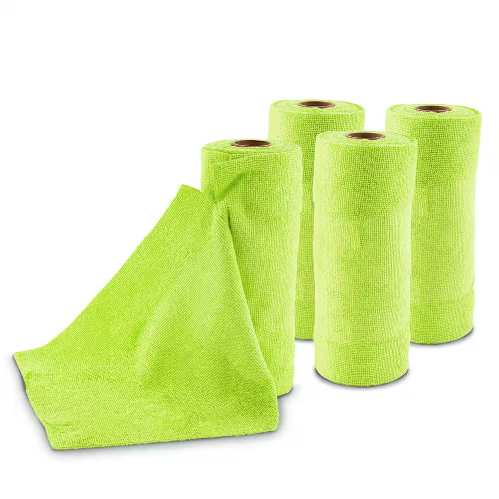 9.5 In. X 12 In. Tear ‘N Wipe All-Purpose Microfiber Cloth Towels (15 Cloths per