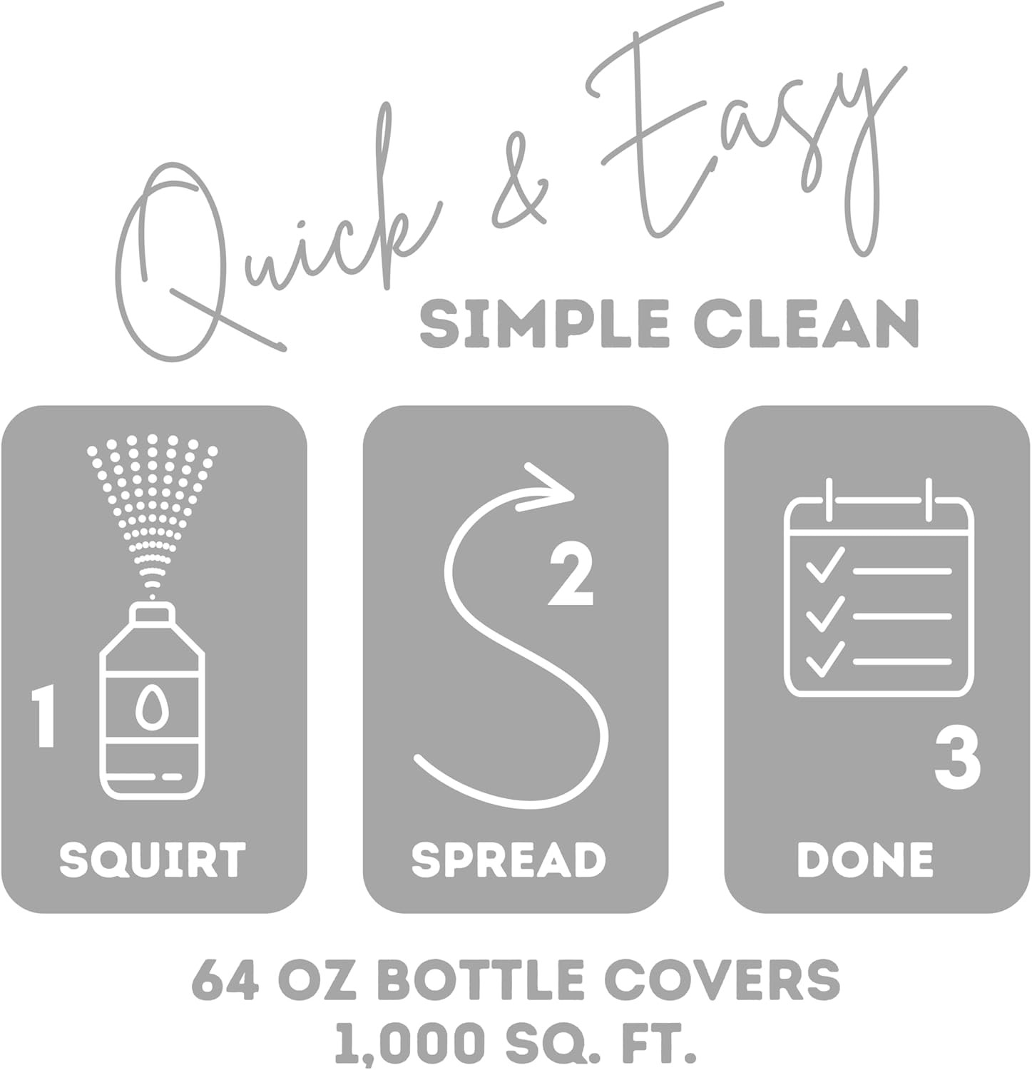 Multi Surface Floor Finish 64Oz | Cleaner & Polish to Use on Hardwood, Laminate,