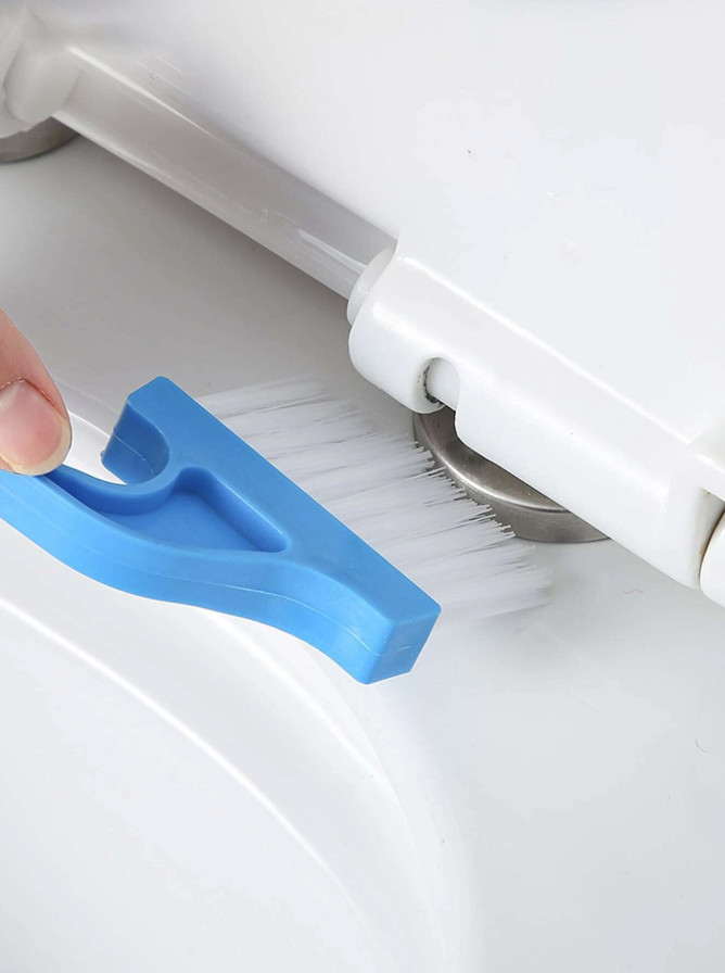 1pc Hand-Held Gap Cleaning Brush – Door, Window & Track Groove Cleaner – NEW