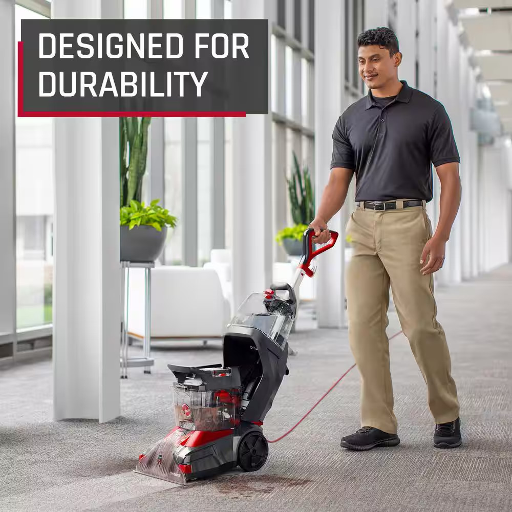 Commercial Spot Extractor Carpet Cleaner Machine, Upright Shampooer, Commercial