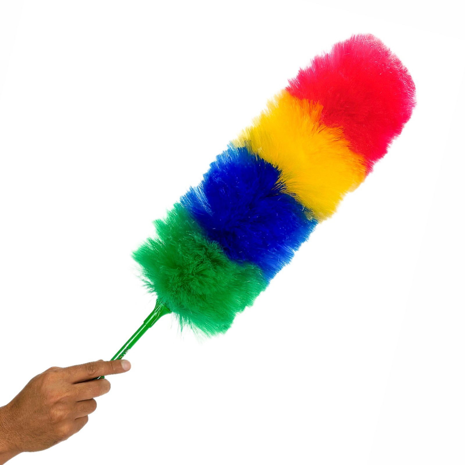 Kitchen + Home Large Static Duster – 27″ Washable Synthetic Feather Duster
