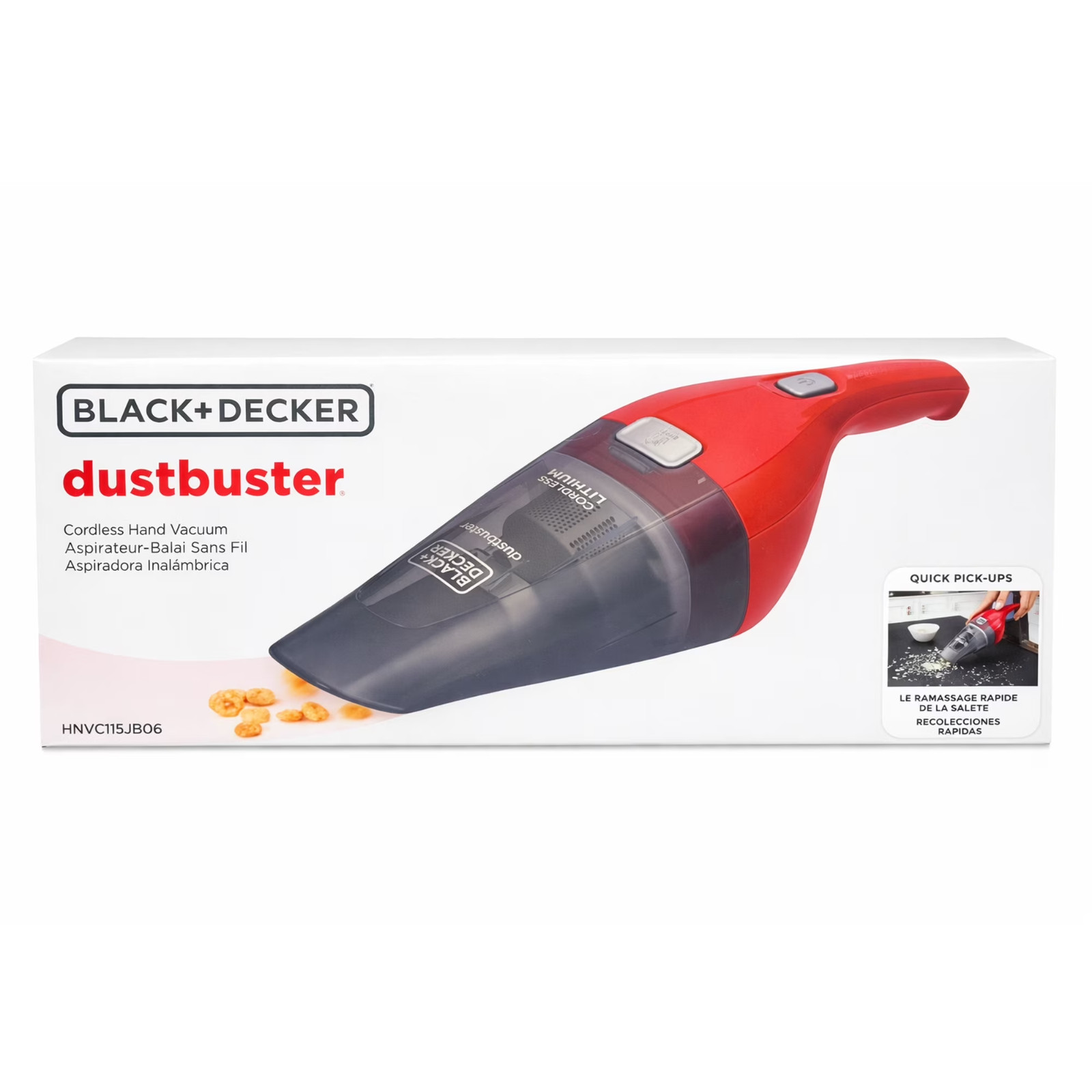 BLACK+DECKER Cordless Dustbuster Handheld Vacuum for Car & Pet Hair