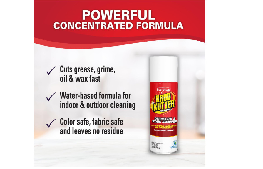 Krud Kutter Original Degreaser Aerosol Spray 20 Oz Multi Surface Cleaner