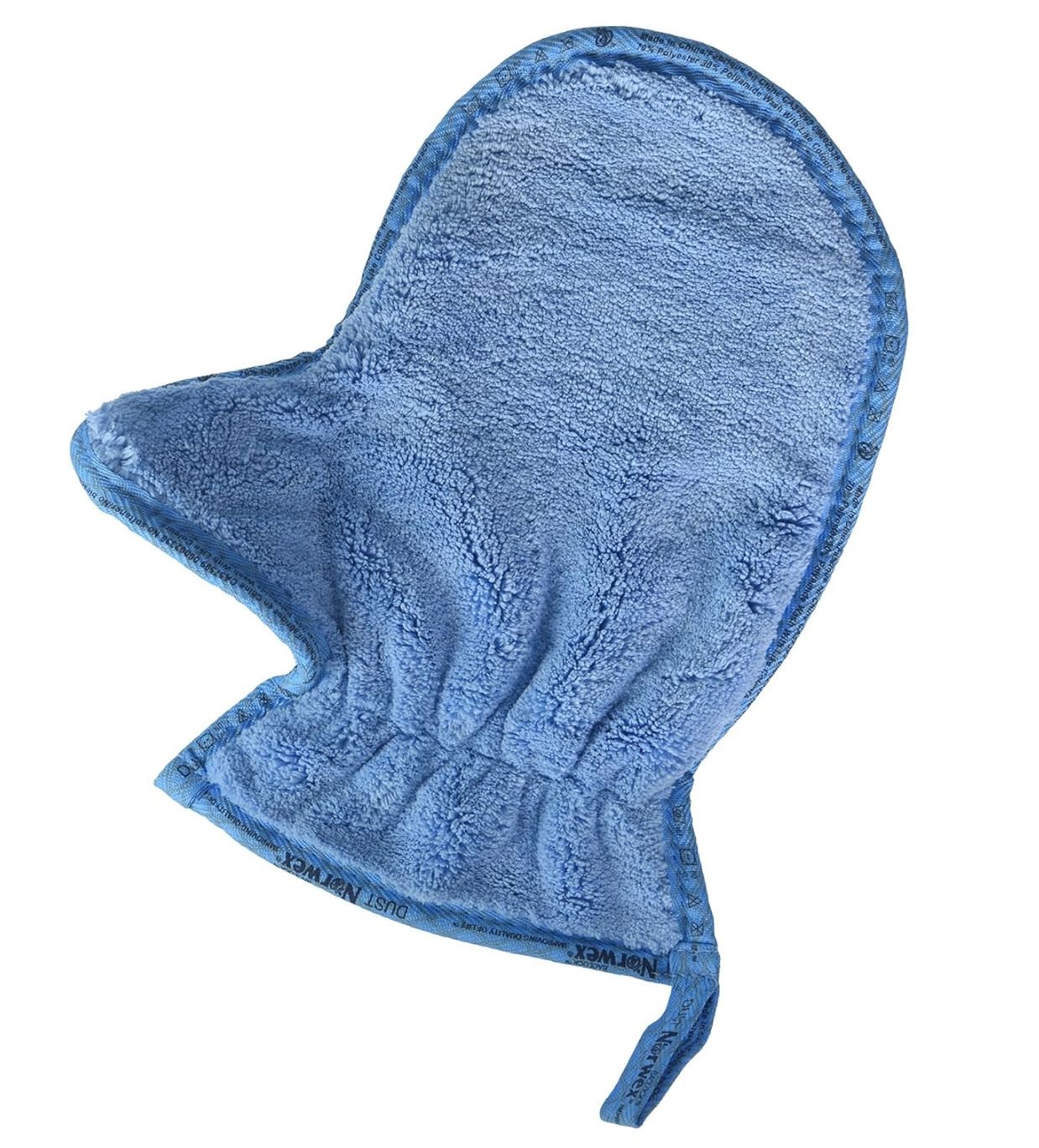 Norwex Blue Dusting Mitt Microfiber with BacLock FAST FREE SHIPPING TODAY