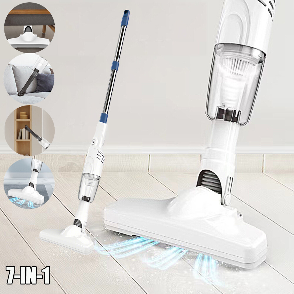 7 in 1 Upright Stick Power Vacuum Cleaner 120W Cordless Bagless Handheld